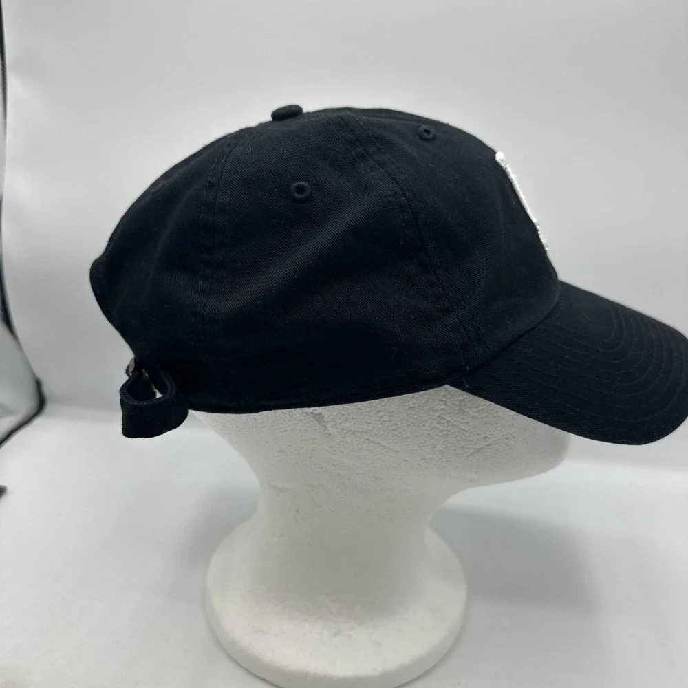 Los Angeles Dodgers MLB '47 Brand Black Adjust Dad Hat Cap Cotton One Size Fit
